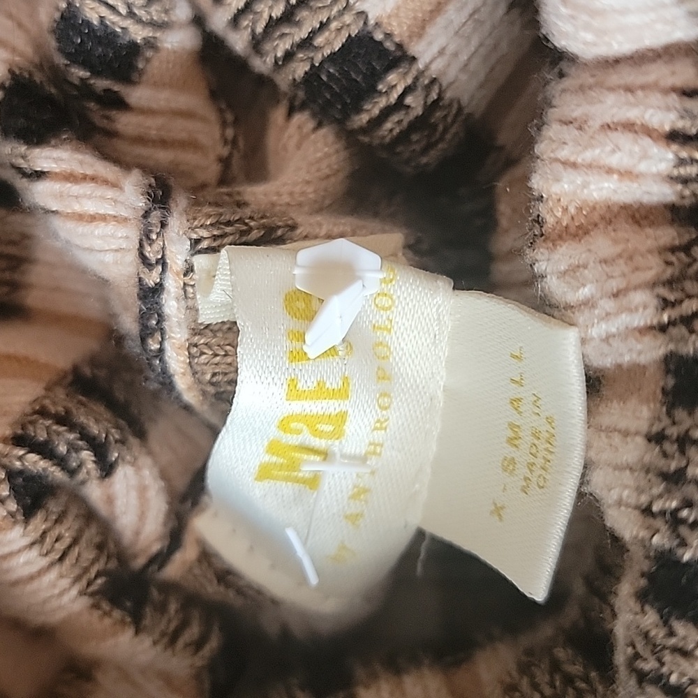 Maeve Anthropologie Button-Sleeve Turtleneck Size XS - Picture 7 of 10